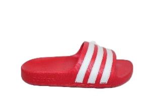 Adilette Aqua jr rood/wit